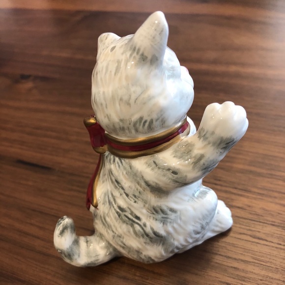 Vintage Fitz & Floyd Kristmas Kitty salt & pepper - Picture 6 of 11